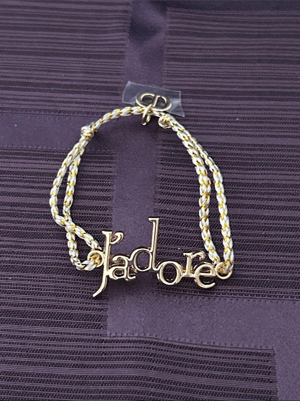 J’Adore Braided Cord bracelet